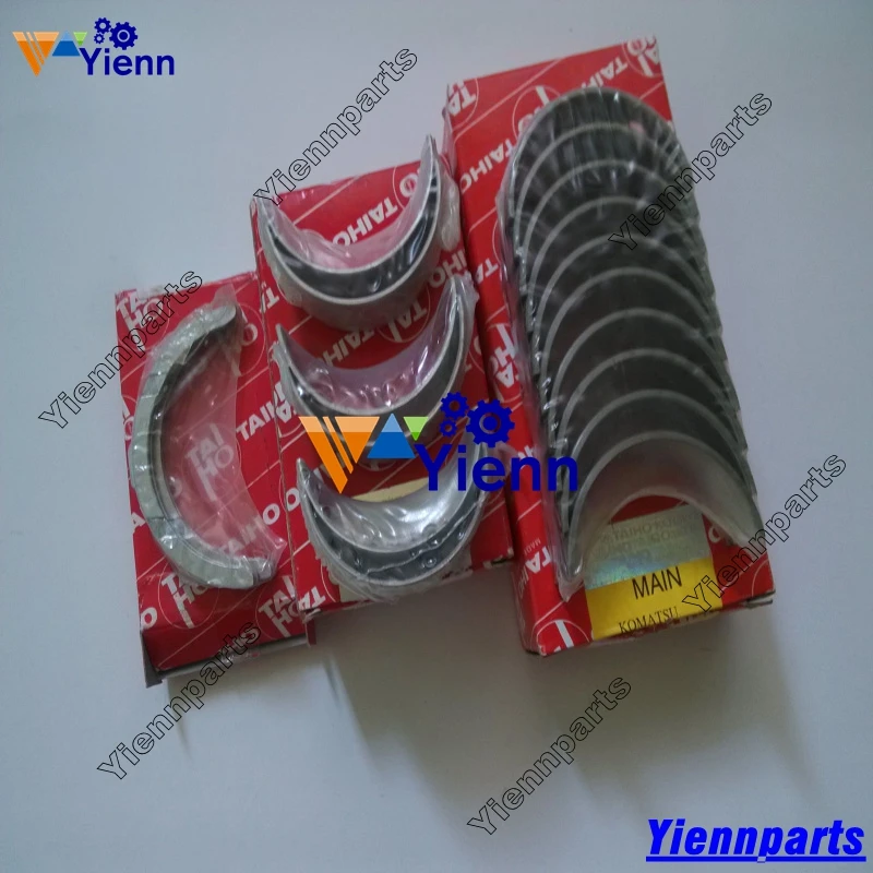 For Yanmar 3TNE88 3TNV88 3TNE88-CB Main Bearing 129001-02930 And Conrod bearing 129150-23600 for 3TNE88 Skid Steer Loader