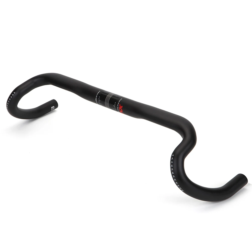 2022 BALUGOE New Carbon Gravel handlebar Big Flare Bar Cycle cross Road Bike handlebars 380/400/420/440mm carbon fiber bicycle