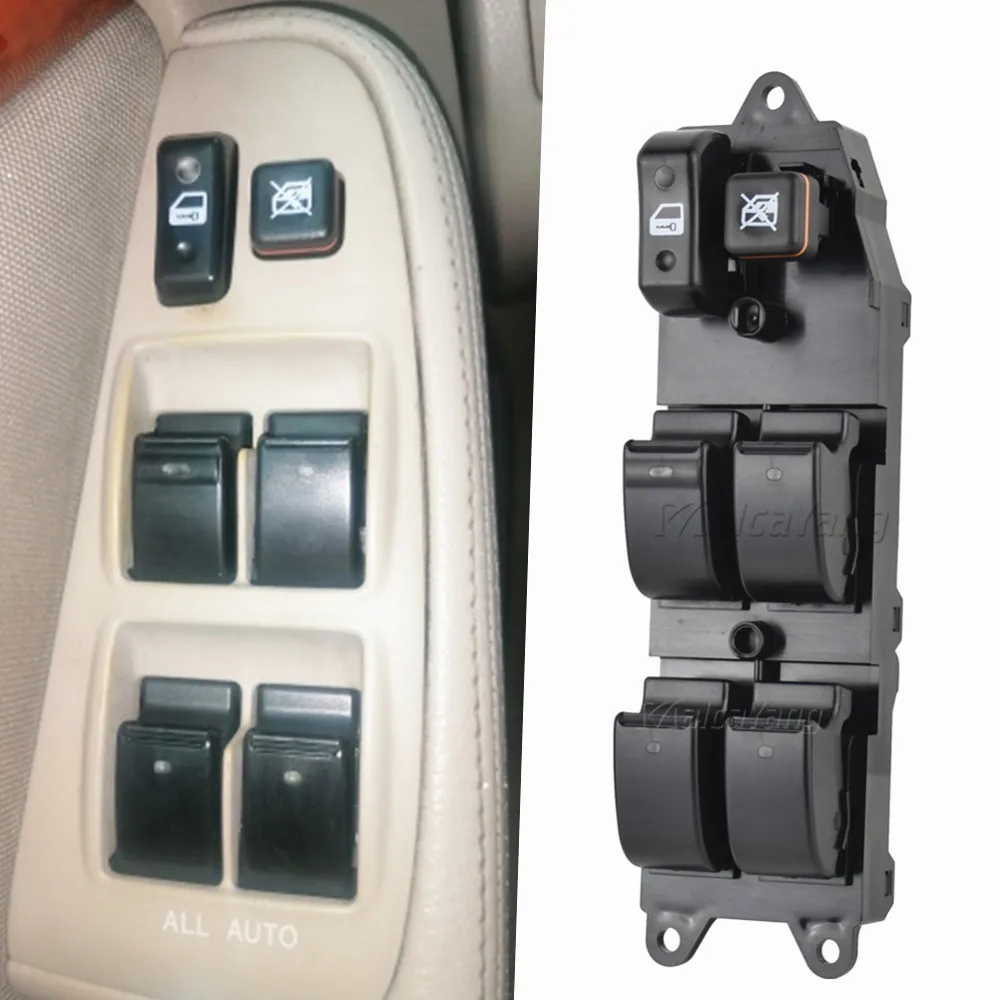 Power Window Switch For Toyota Avensis 84820-05100 8482005100 84802-05210 Driver Side Window Control Switch