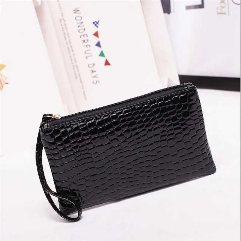 Women Wallets Fashion Lady Wristlet Handbags Long Money Bag Zipper Coin Purse Cards ID Holder Clutch Woman Wallet PU Leather