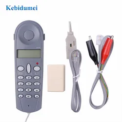 Kebidumei C019 Tool Network Tester Telephone Phone Butt Test Tester Lineman Cable for Telephone Line Fault