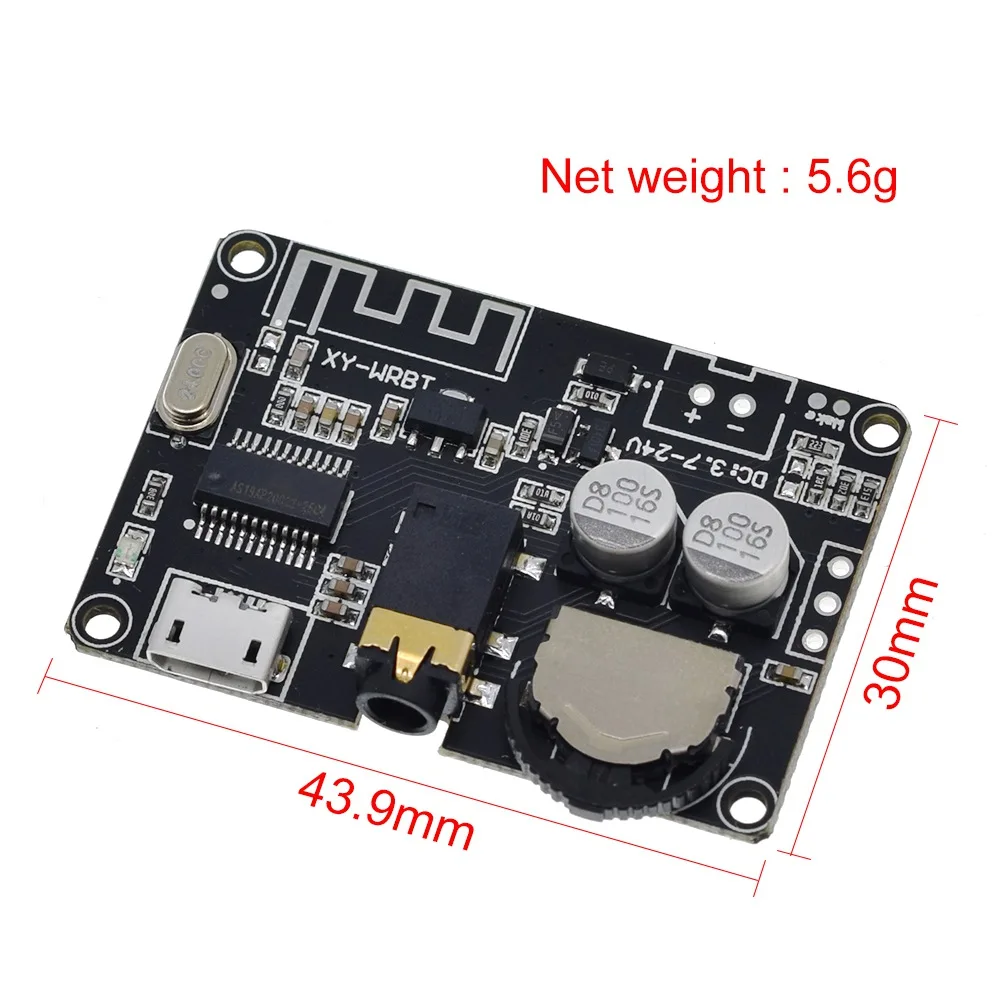 1/2/3PCS Bluetooth Audio Receiver Board Bluetooth 5.0 MP3 Lossless Decoder Board Wireless Stereo Musik Modul XY-WRBT – Detail 4