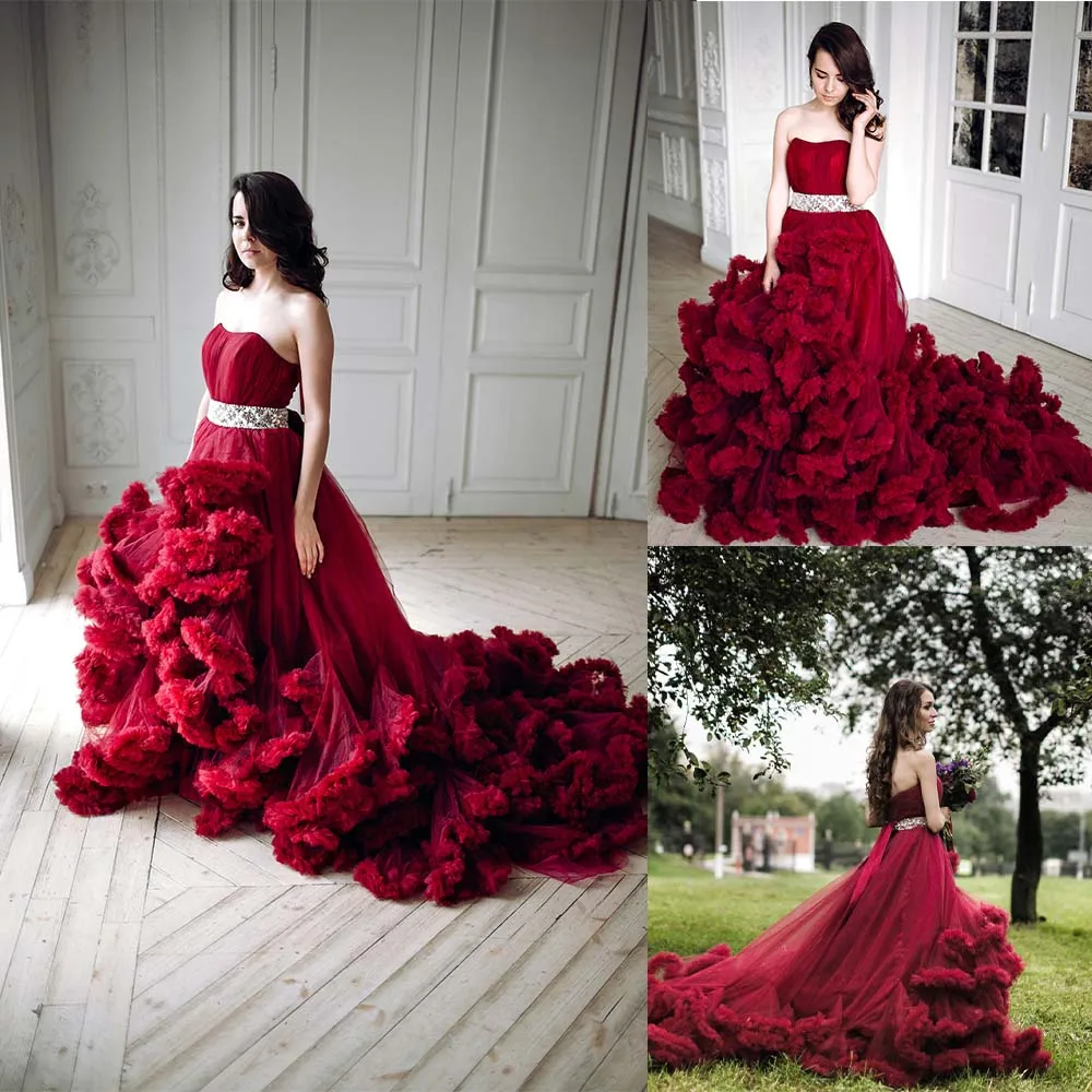 

Unique Photo Shoot Evening Dresses Sexy Sweetheart Ruffles Tiered Tulle Lace Pregnant Women Cape Dress Maternity Baby Shower