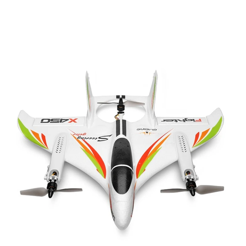 45CM 500M Remote Control Airplane Tripple Brushless 3D/6G Mode Switch Vertical Horizontal Dual Mode Flight RC Airplane Plane Toy