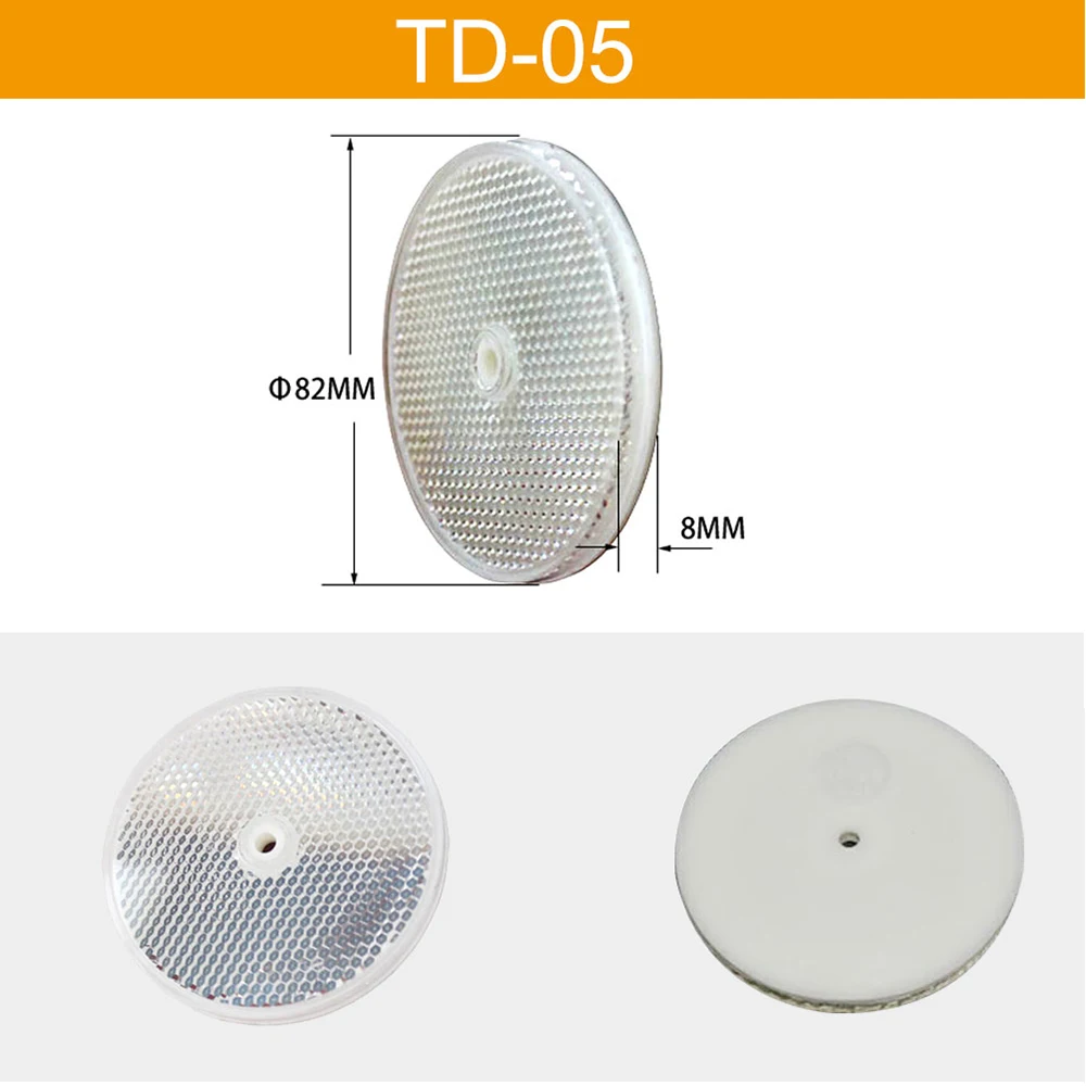 TD-02 TD-05 TD-09 TD-08  E39-R1 Relective Mirror Plate For Retro Reflector Photo Switch Cloweit