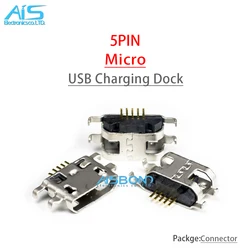 10Pcs Micro USB Jack socket Connector Charging Port dock plug For OPPO U701 U701T U705T X909 X909T U2S R801 R827