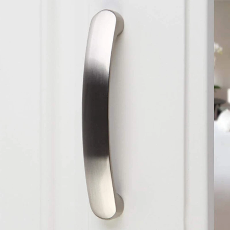 New Cabinet Handle Handle Aluminum Alloy Door Kitchen Handle Cabinet Drawer Furniture Handle Hardware 96/128mm/160mm