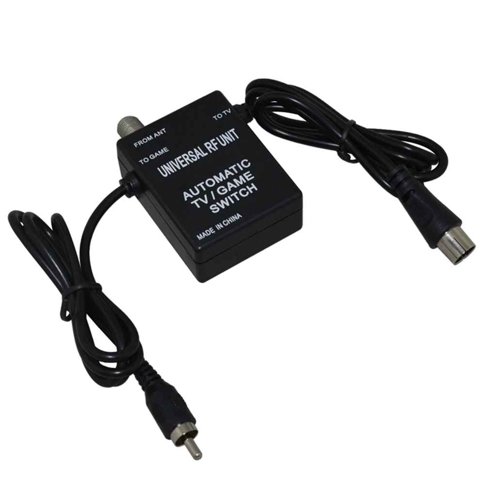 3 in 1 Universal RF Unit Adapter Cable Automatic TV Game Switch for Super  for NES for SNES for SEGA Genesis