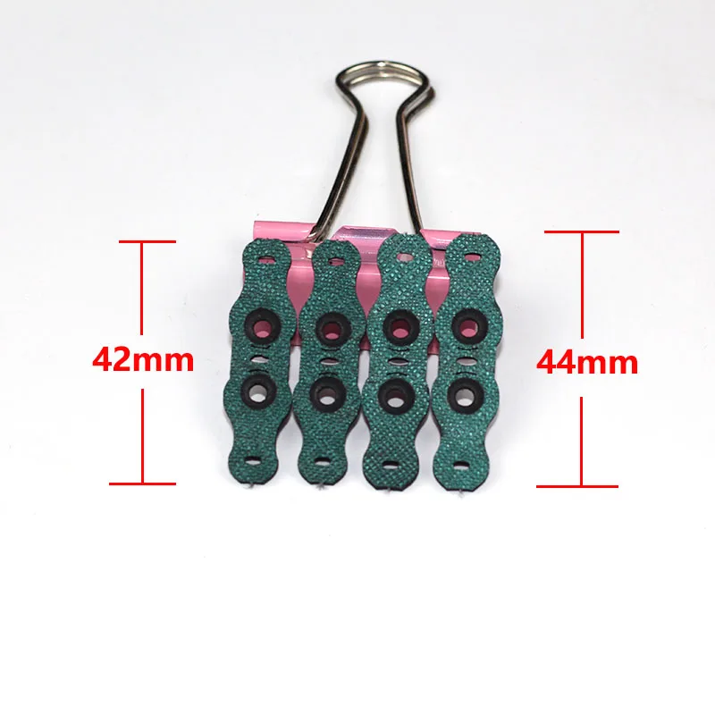 100pcs 42mm 44mm 46mm 48mm 50mm 52mm Green Leather Pouch Microfiber Pocket for Slingshot