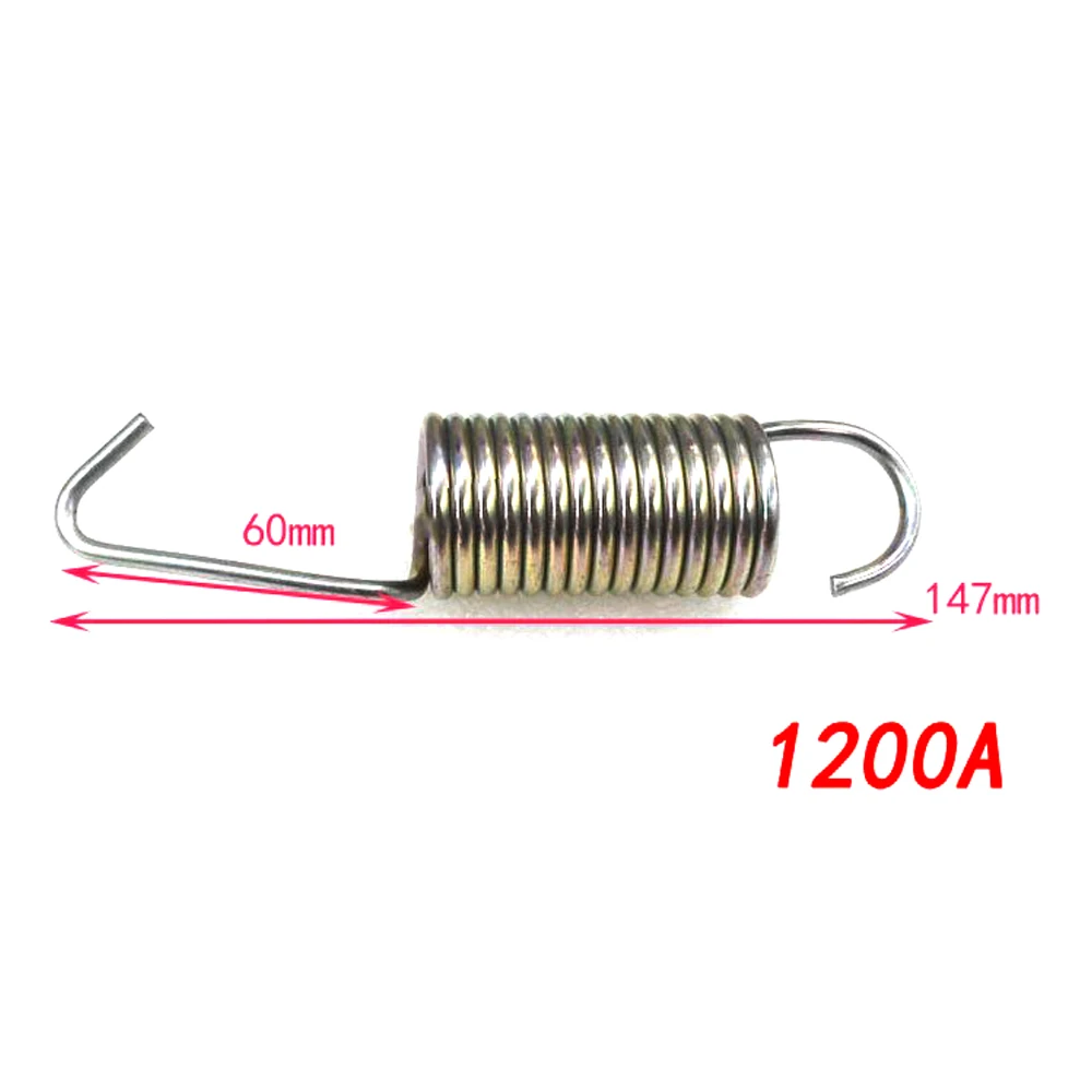 2PCS  Drum Fully Automatic Washing Machine Shock Absorber Spring Shock Absorber Steel  Tension Spring  With Hook