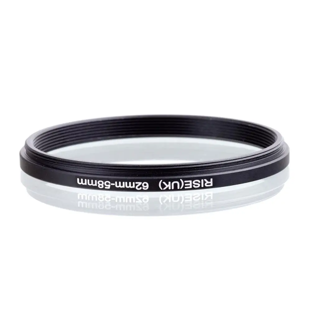 RISE(UK) 62 millimetri-58 millimetri 62-58 millimetri 62 a 58 Step down Anello Adattatore Filtro