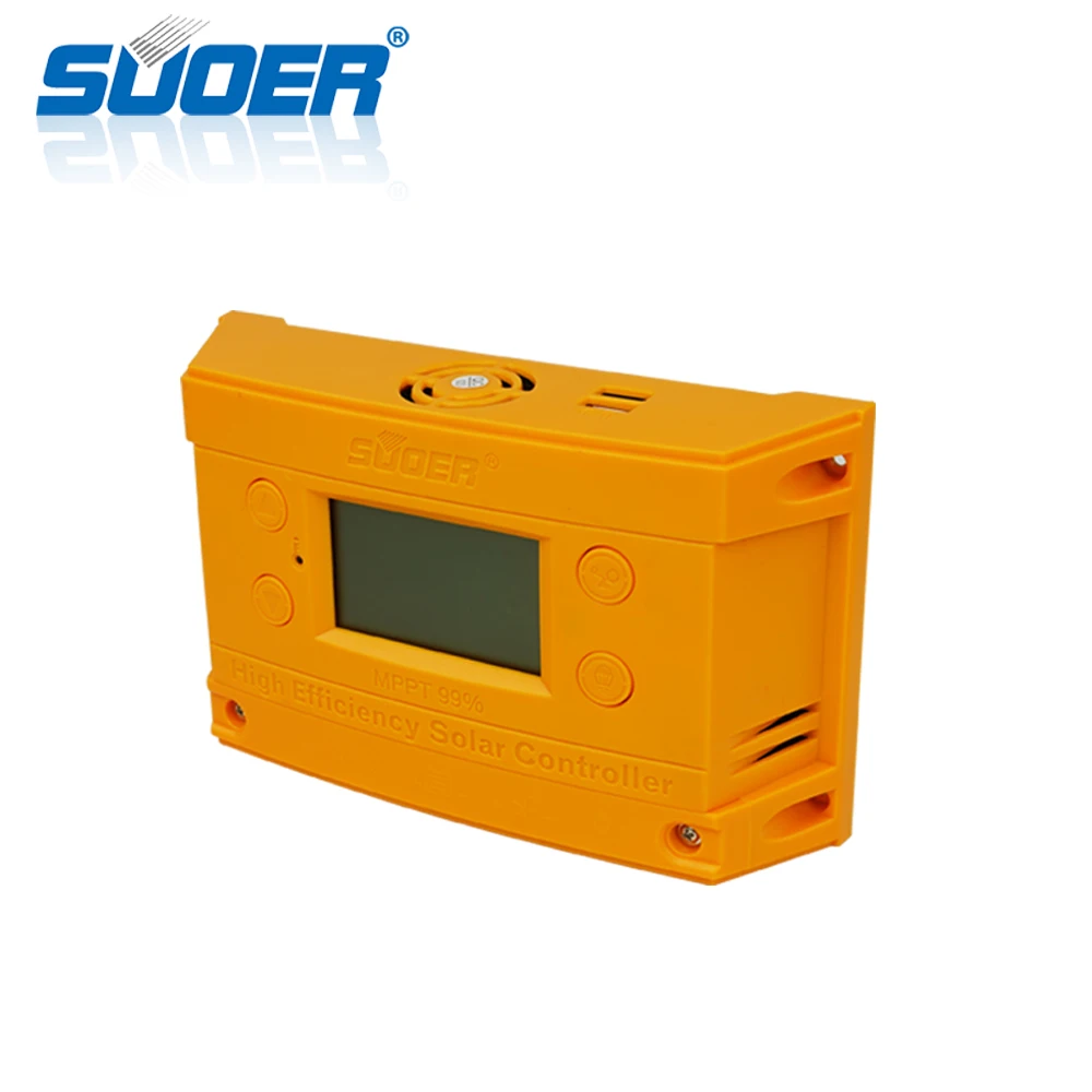 Suoer【 MPPT Charge Controller 】 12V/24V Adaptive 30A With Built-InTwo 5V 1A Interface MPPT Solar Charger Controller (ST-H1230)