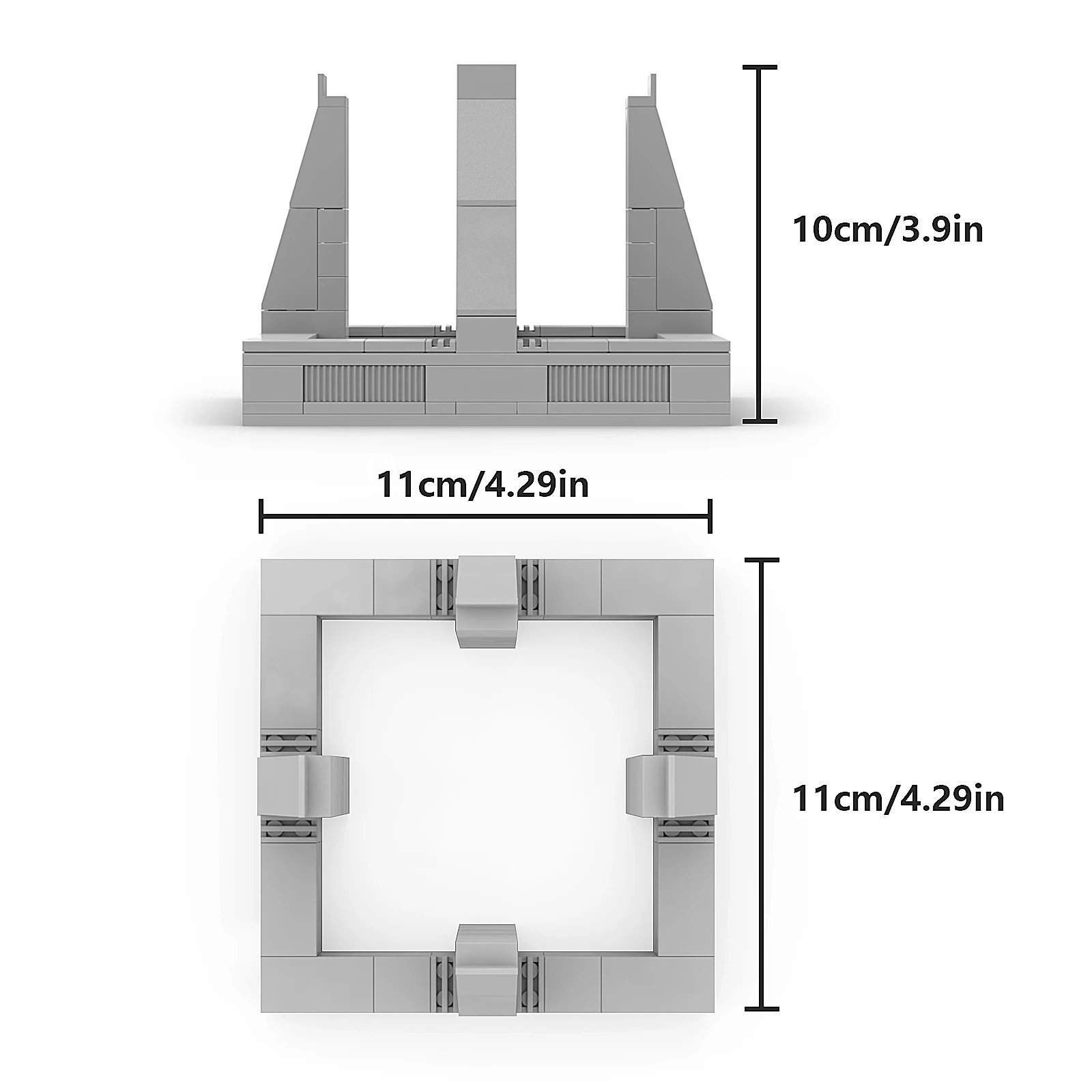 Apollo Saturn V Launch Platform Bracket Base Building Blocks 21039 for 05007 75105 Ultimate Collectors Rocket Children\'s Toys