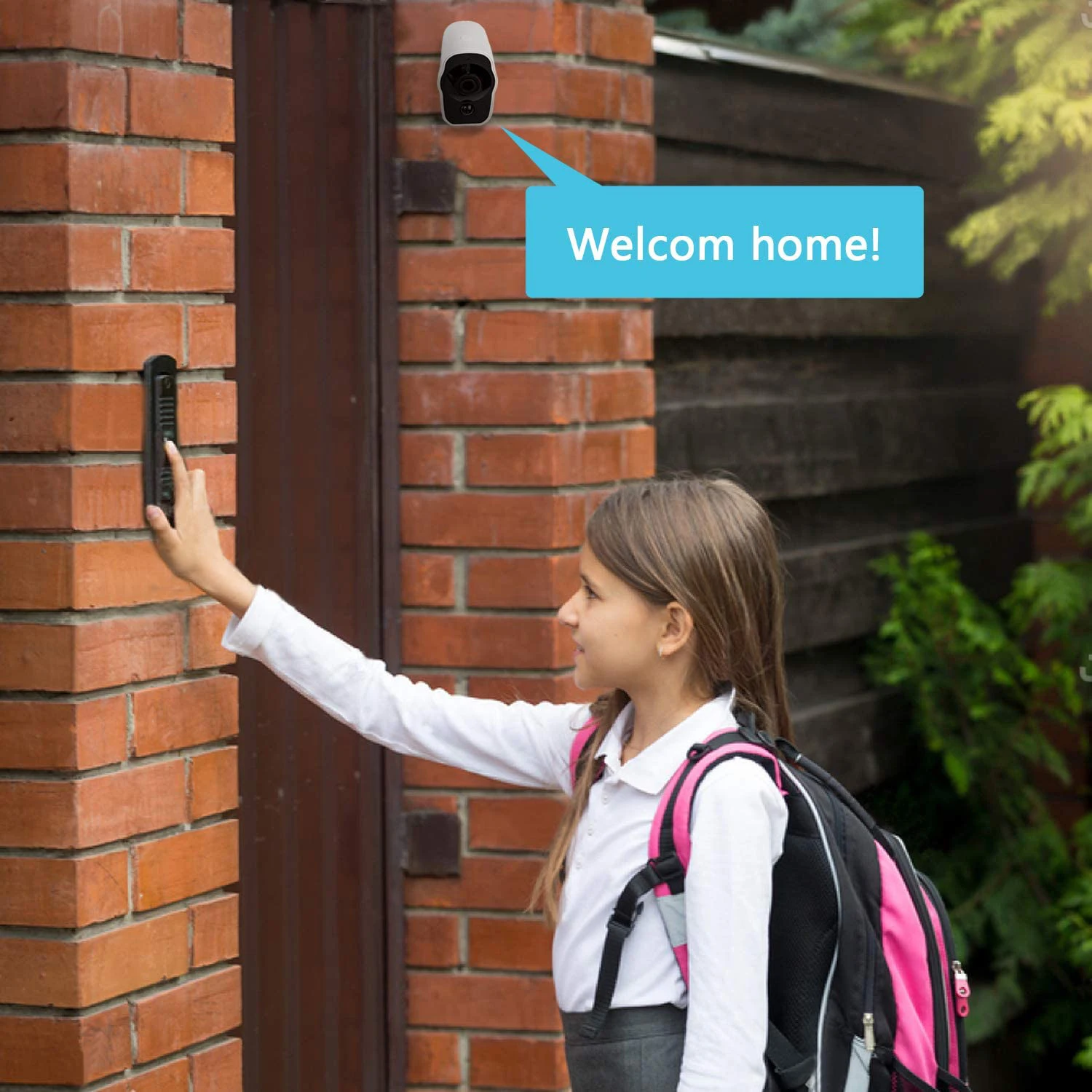 DIDSeth USB Charge Battery Powered 1080P Wireless IP Camera WiFi HD Remote Monitoring Camera Waterproof Indoor Outdoor Camera