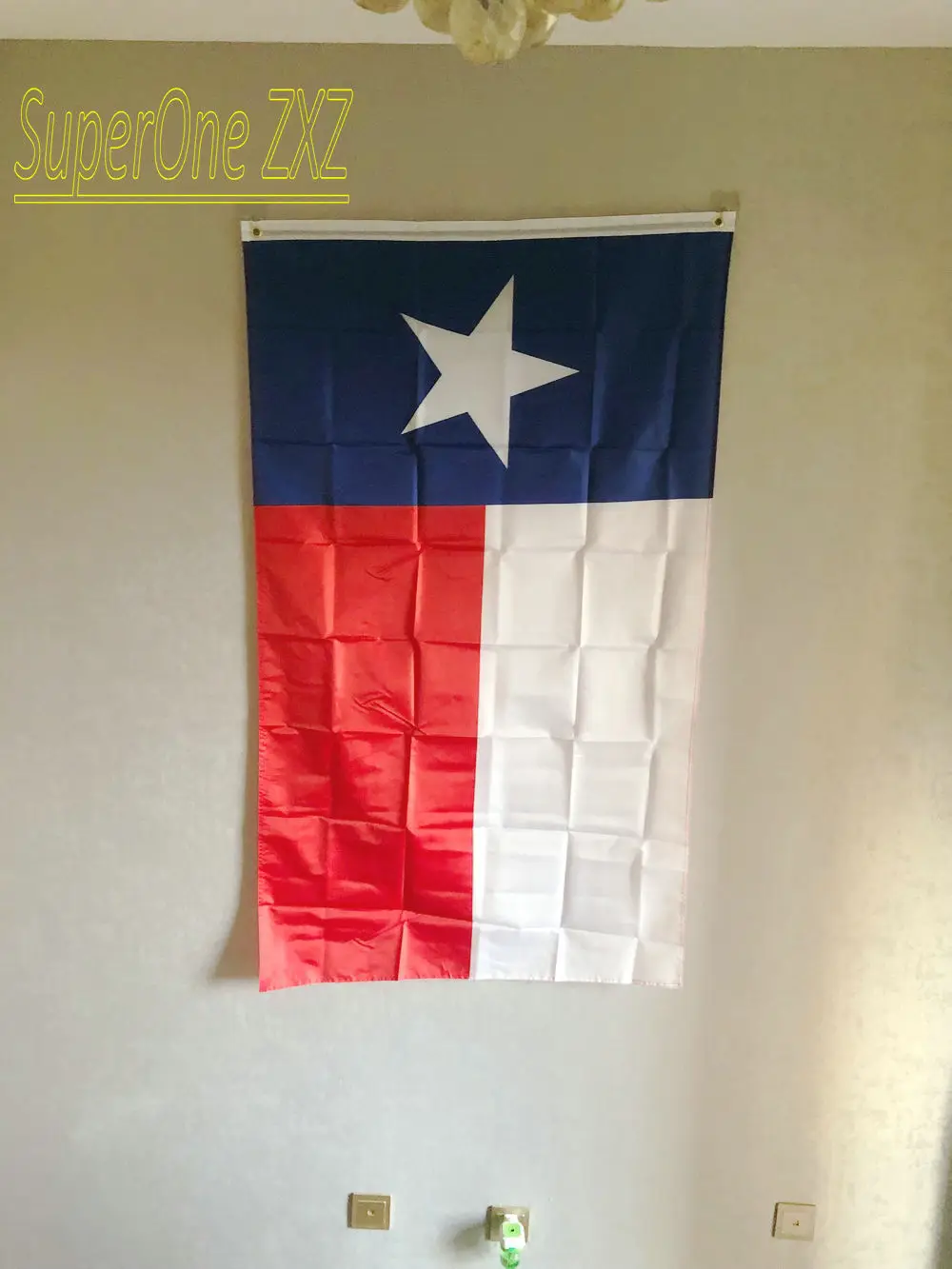 Usa State Texas Flag 90X150cm High Quality polyester hanging banner 3x5ft TX State Flag For Home decoration