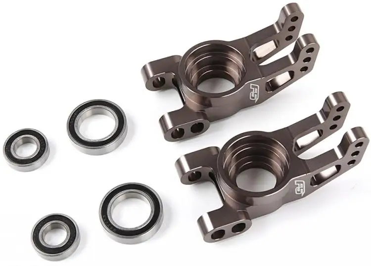 

CNC Alloy Rear Wheel Hub Carrier Mount Base Kit Fit for 1/5 Rovan F5 Truck MCD XS-5 RR5