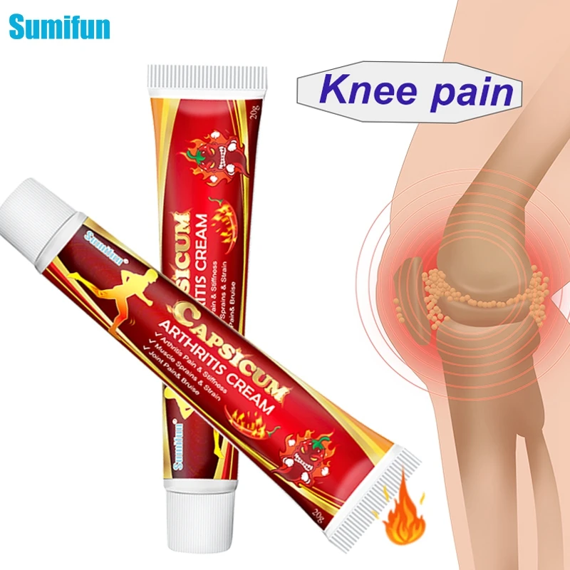 

3pcs Pain Relief Cream Capsicum Arthritis Ointment Analgesic Joint Back Joint Ache Muscle Body Care Chinese Medical Plaster 20g