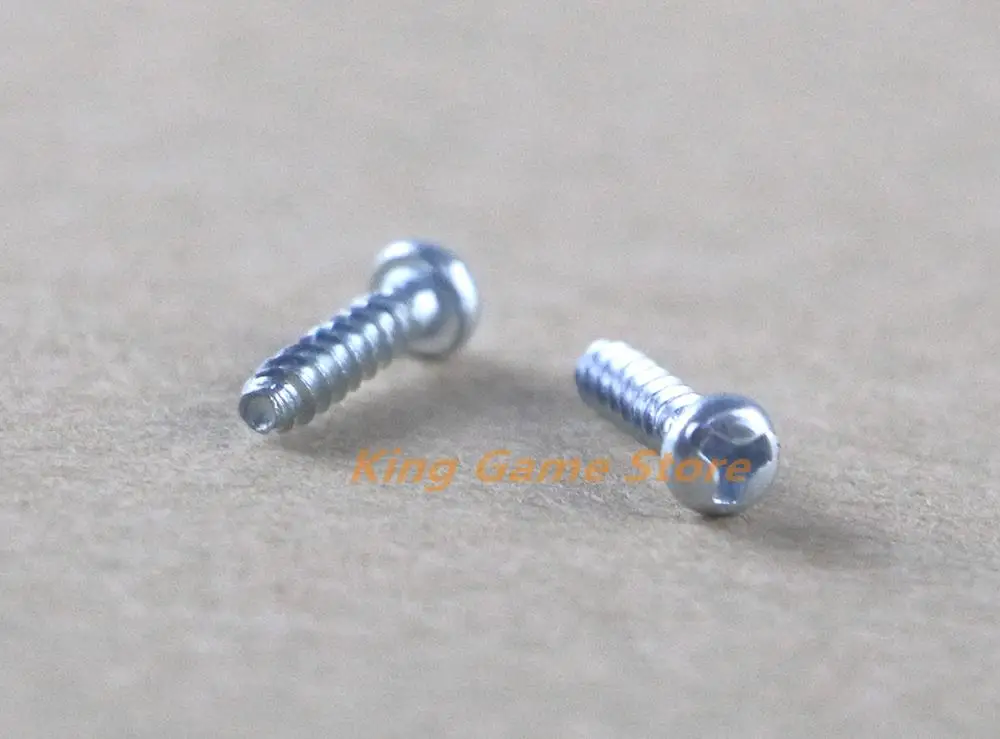 10pcs/lot Y shape part screws for wii u pad controller for wii u gamepad console shell cover screws Replacement Parts