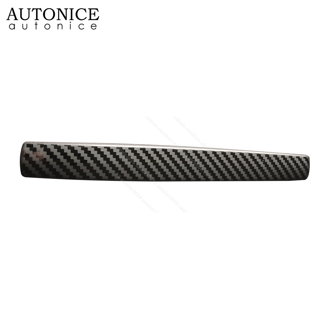 Carbon Fiber Color Steel Parking Handbrake Hand Brake Handle Trim Fit for Toyota Hilux Revo Rocco 2015 2016 2017 2018 2019 2020