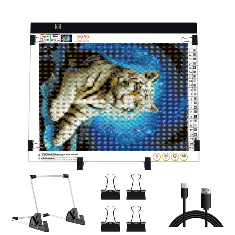 A5/A4/A3  LED Light Pad for diamond painting Artcraft Tracing Light Box Digital Tablets Painting Drawing Tablet