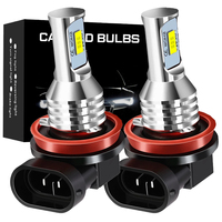 2x H11 H10 LED Yellow 3000K White 6500K Fog Lights 3570 CSP LED H8 H16JP 12V Car DRL Lamp For VW Passat B5 B6 B7 Golf 4 5 6