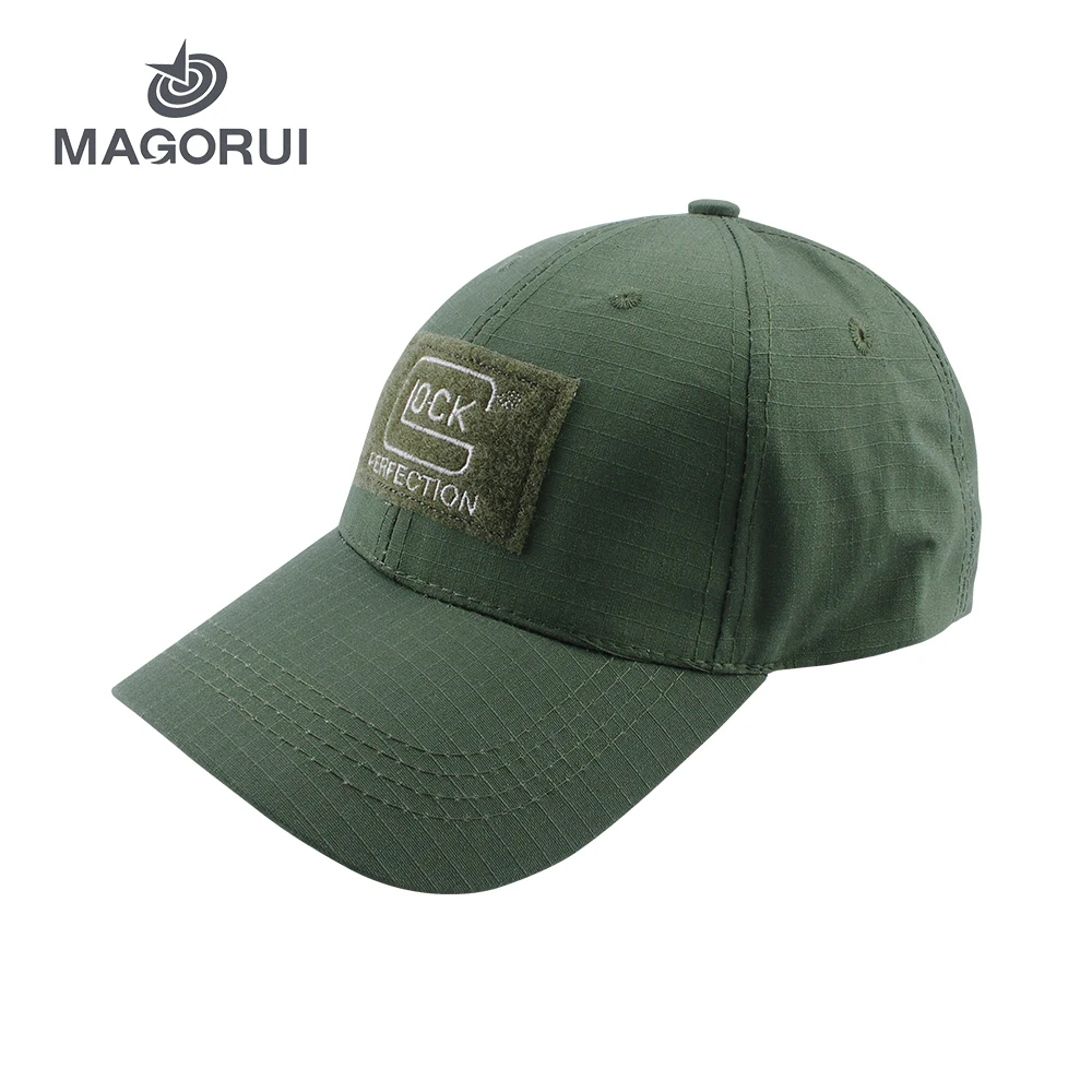 Gorra de béisbol de estilo Glock para hombre y mujer, gorro fresco para actividades al aire libre, caza, senderismo y acampada