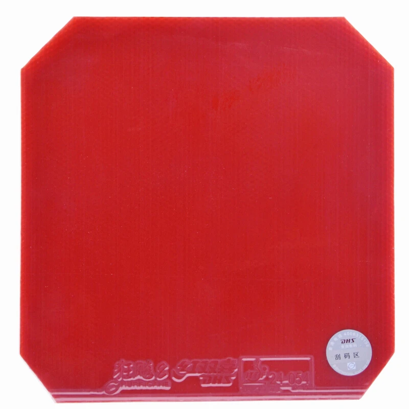 DHS Hurricane 8 Tischtennisgummi DHS Hurricane-8 / H8 Pips-In Original DHS Ping-Pong-Schwamm – Detail 4
