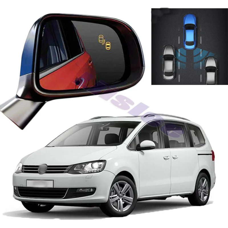 

For Volkswagen VW Sharan 2013 Left and right rear view mirrors