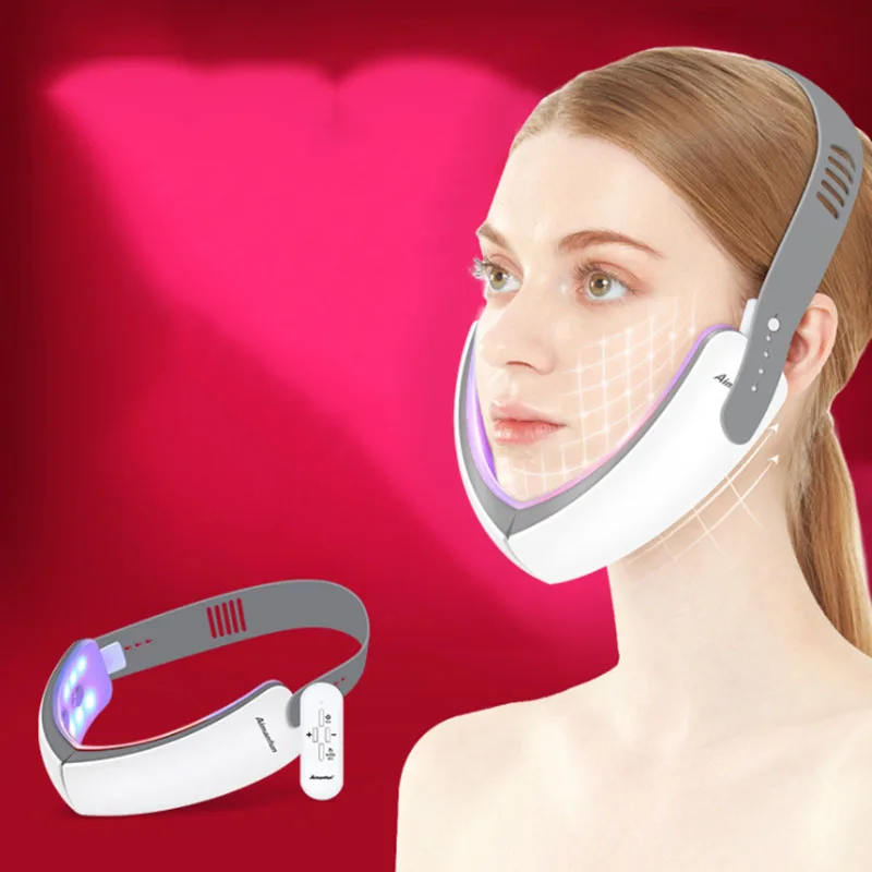 

High-frequency micro-current face-lift IPL radio frequency beauty instrument to remove masseter muscle and double chin