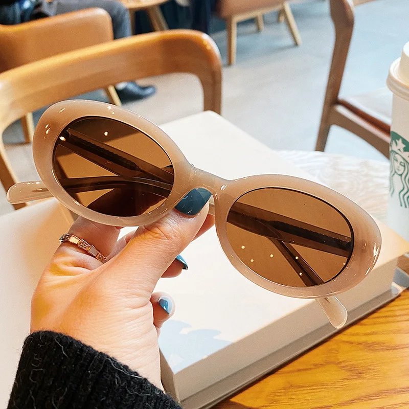 OEC CPO Vintage Cat-Eye Sonnenbrille für Damen, Modische Kleine Trendige Brillen, Punk-Elegante Sonnenbrillen für Frauen, Damen-Sonnenbrillen Oculos De – Detail 11