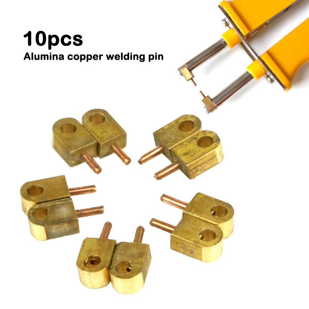 10PCS Alumina Copper Welding Pin For HB-71B welding pen Spot Welding neelde Battery soldering accessorie Pulse welding durabilit