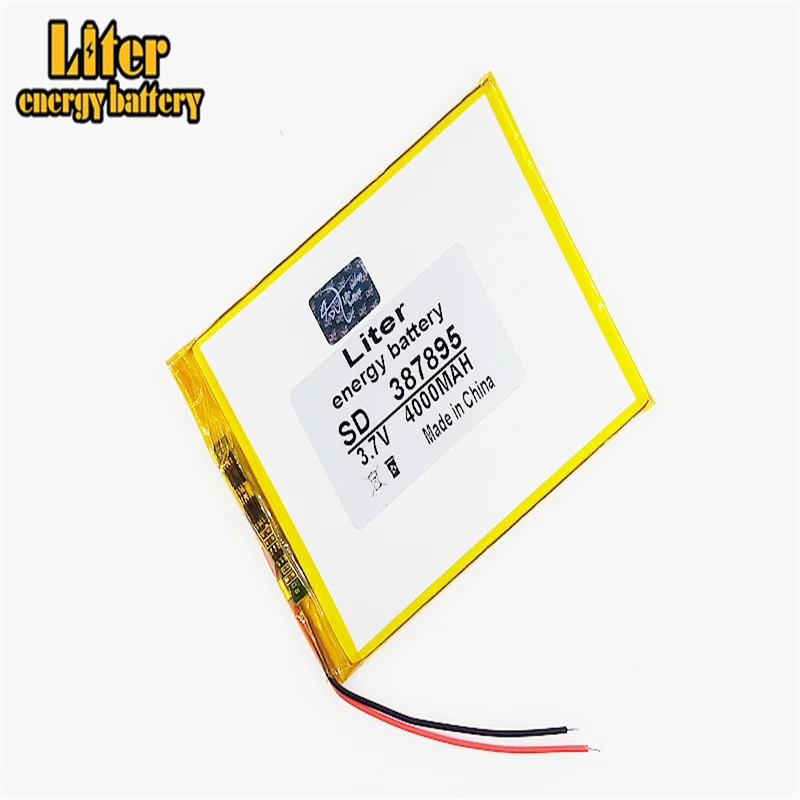 

best battery brand The New Battery 387895 3.7V 4000mAH Li-ion Tablet pc For 7,8,9 inch tablet PC Polymer lithiumio