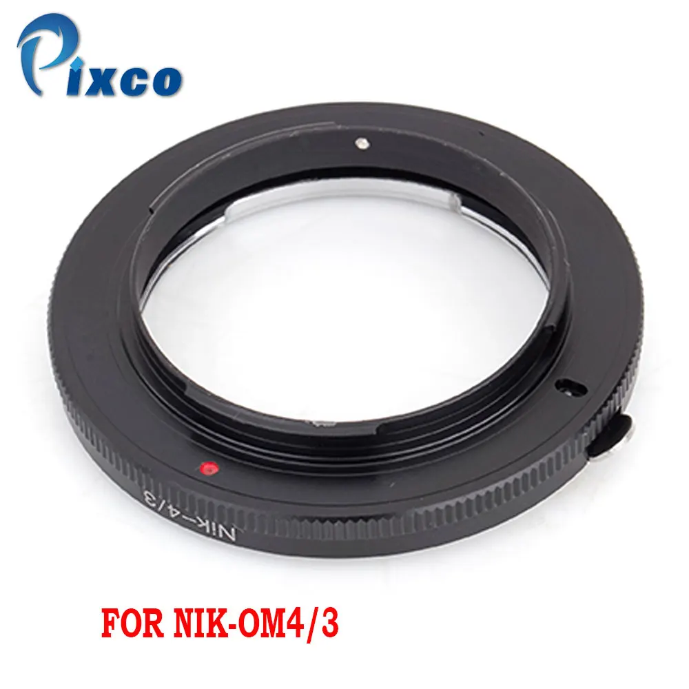 Pixco Nik-OM4/3 เลนส์อะแดปเตอร์สำหรับเลนส์ Nikon AI Olympus 4/3 Mount Adapter Ring
