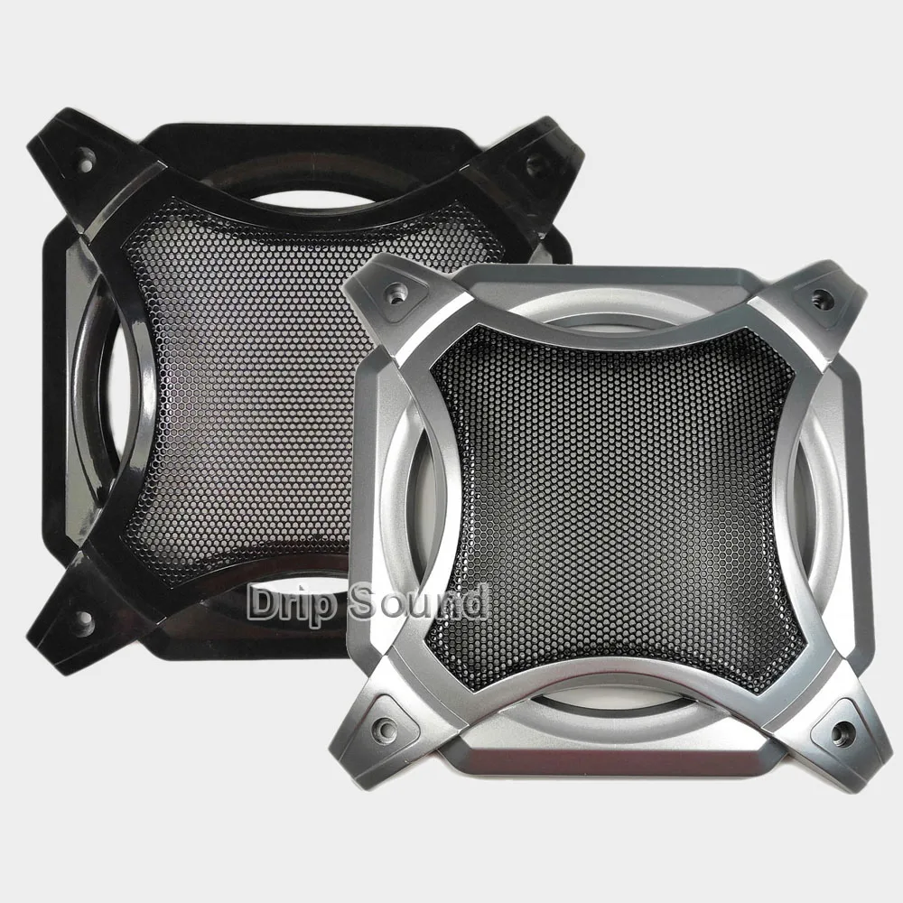 สำหรับ 6 "นิ้วลำโพงเสียงเปลี่ยนสุทธิตกแต่งวงกลมโลหะตาข่าย Grille