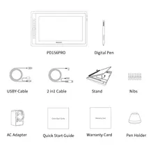 15.6 inch drawing tablet with IPS HD screen #6