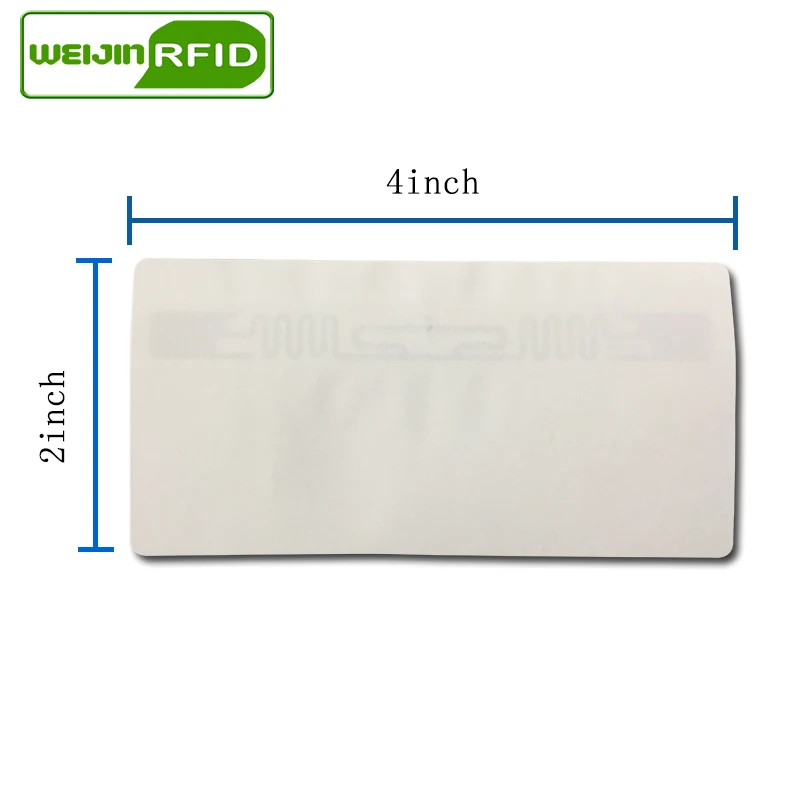 RFID tag UHF sticker Alien 9940 EPC6C PP paper 915mhz868mhz860-960MHZ Higgs9 2000pcs free shipping adhesive passive RFID label