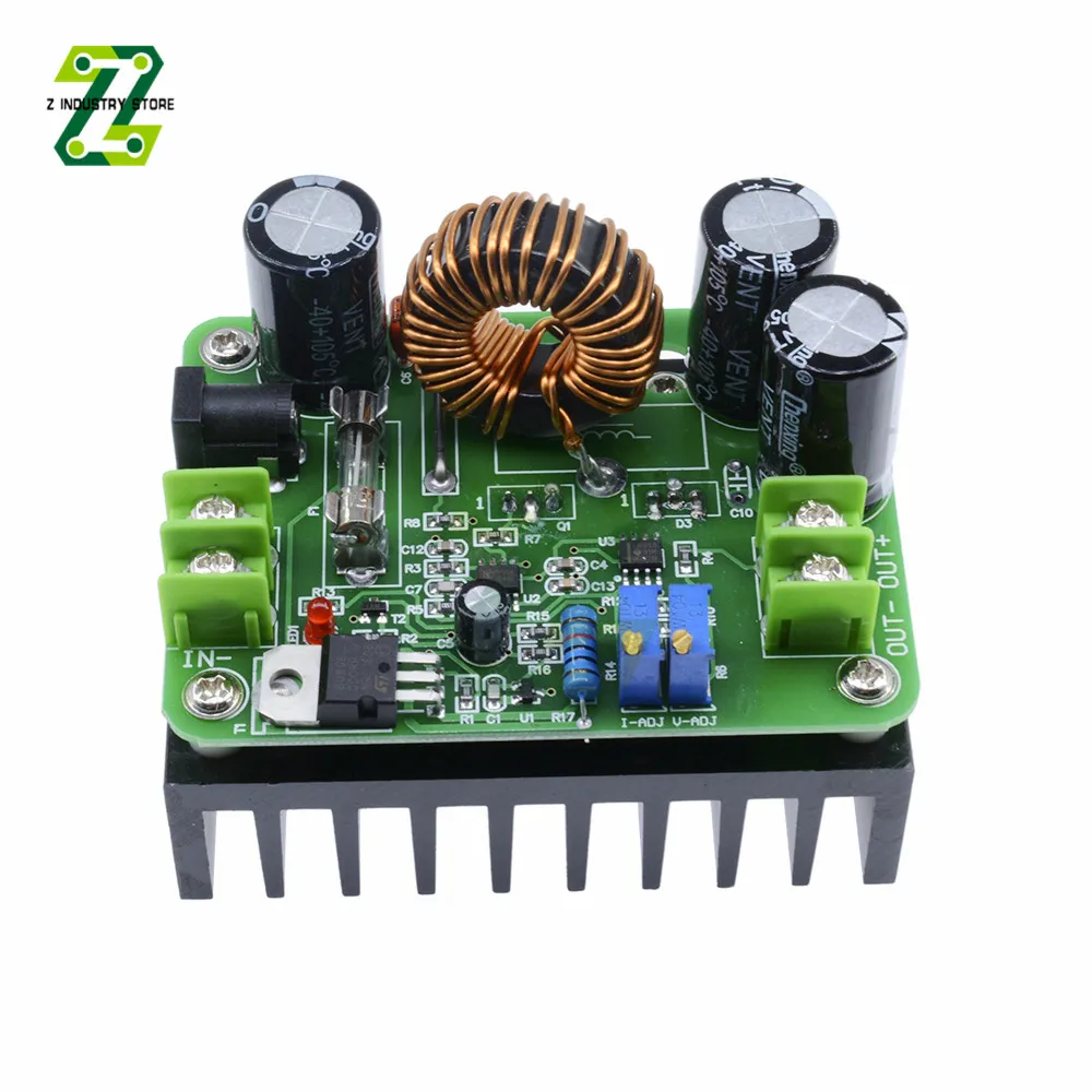 600W Boost Module Power Supply DC-DC Step up Constant Current Voltage 10-60V to 12-80V 12V 24V 48V 72V Booster Converter