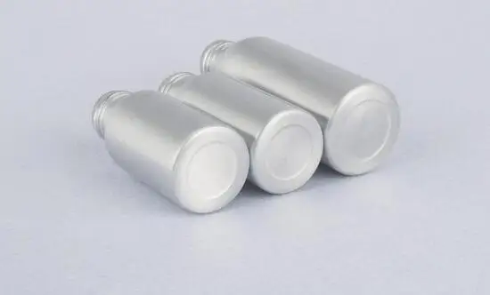 100pcs 40ml 50ml 100ml Cosmetic Packaging Aluminum Lotion bottle, Metal Container with aluminum cap