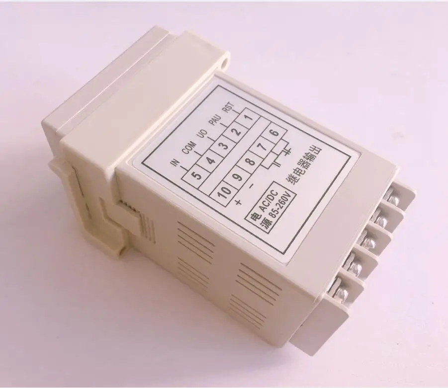 NJFP482 Digital display counter HB482 double delay relay AC/DC85-260V digital measuring instrument Meter counter