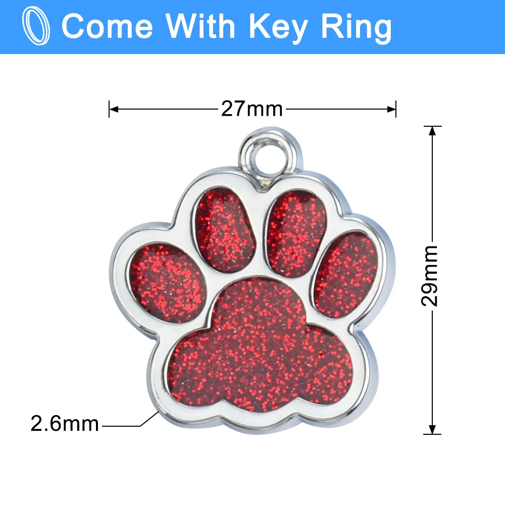 Dog Cat ID Tags Tag Engraving Name and Telphone Number and Pet Supplies DIY Personalized Dogs Id Tag Stainless Steel