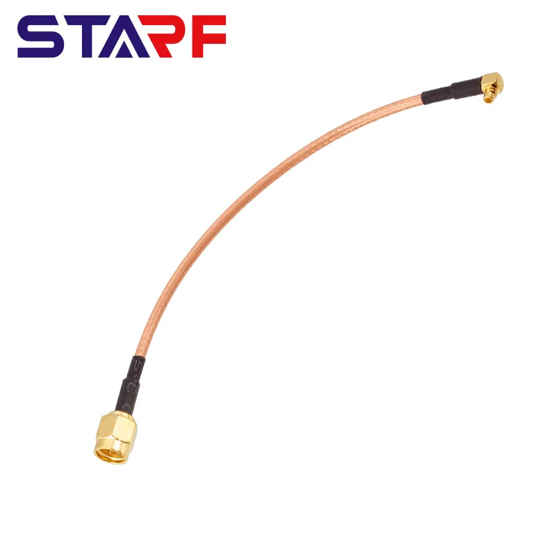 SMA male head turn MMCX male head RG316 rfcable car network 4G harness processing laser welding