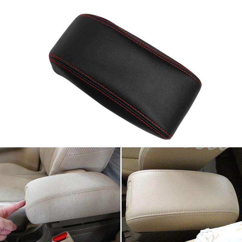 

Car-styling Interior Center Armrest Box Leather Cover Proective Trim For Hyundai Tucson 2006 2007 2008 2009 2010 2011 2012 2013