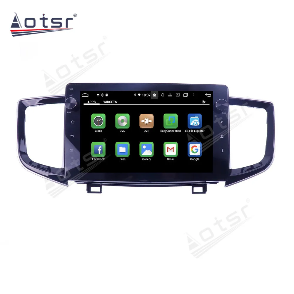4+128G For Honda Pilot YF6 2016 -2020  Android 10 Car Multimedia Player GPS Navigation Auto Stereo Tape Recorder Radio  Carplay