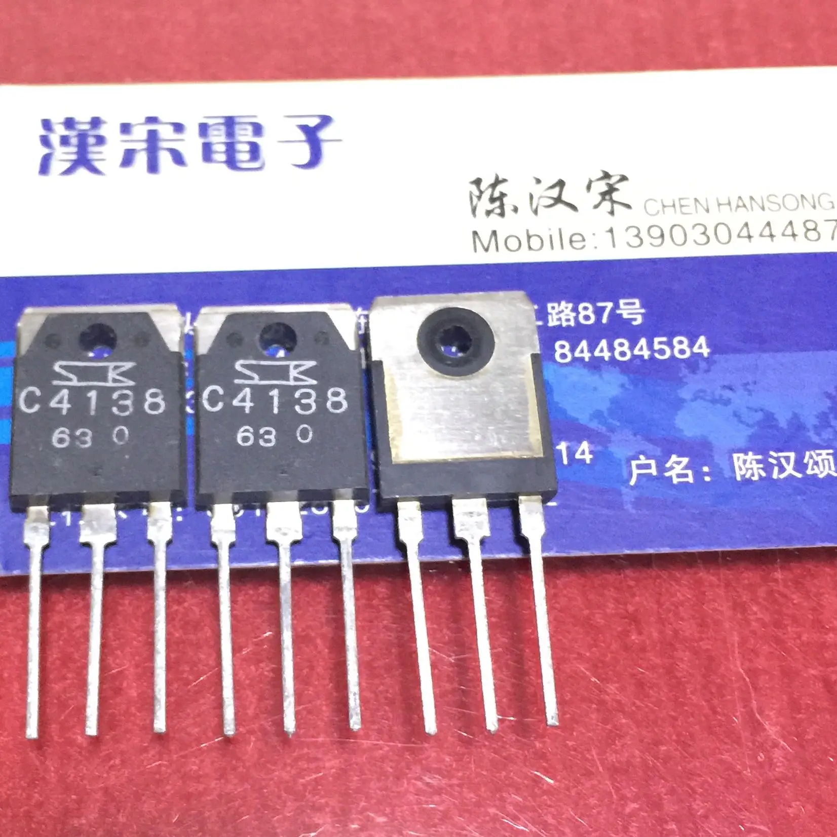 Envío gratuito 2SC4138 C4138 TO-3P 10 unids/lote