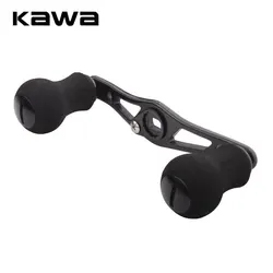 KAWA Fishing Reel Handle For Bait Casting Reels Assembly Hole 8x5mm Length Is 100mm Alloy Handle With Eva Knob Reel Accessory