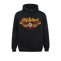 Vintage Old School Rat Rod Muscle Car Hoodie Hoodies Summer Graphic Geek Long Sleeve Male Sweatshirts Moto Biker Hoods