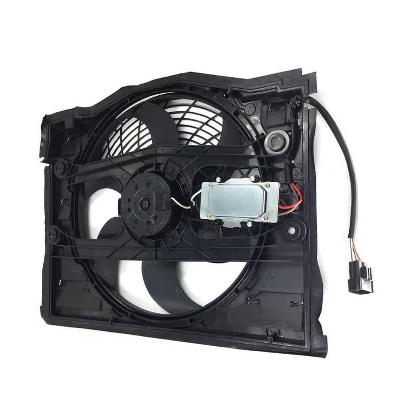 64 54 6 905 076 64 54 6 988 913 OEM Auxiliary Radiator Cooling System Fan Assembly Fit For BMW E46 325 320CI 330 64546988913