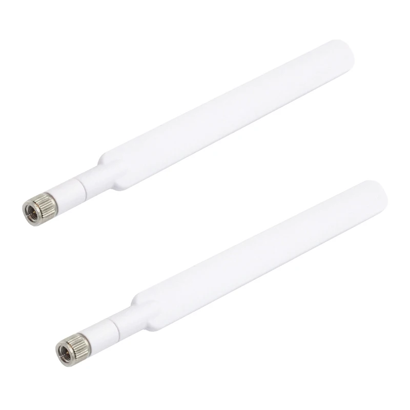 

2PCS 5DBi 4G LTE External Antenna Two SMA-male connectors for huawei B315 B310 B593 B525 B880 B890 E5186 router