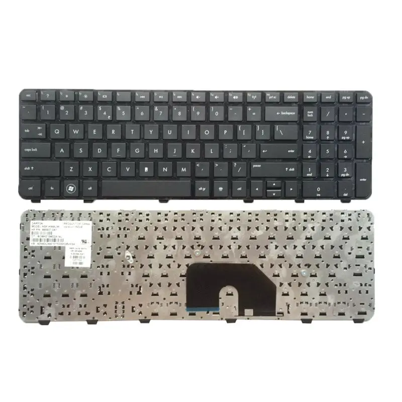 US/RU/UK/UI/FR/JP Laptop Keyboard  FOR HP Pavilion DV6-6000 DV6-6100 634139-001 633890-001 640436-001 640436-071 640436-161