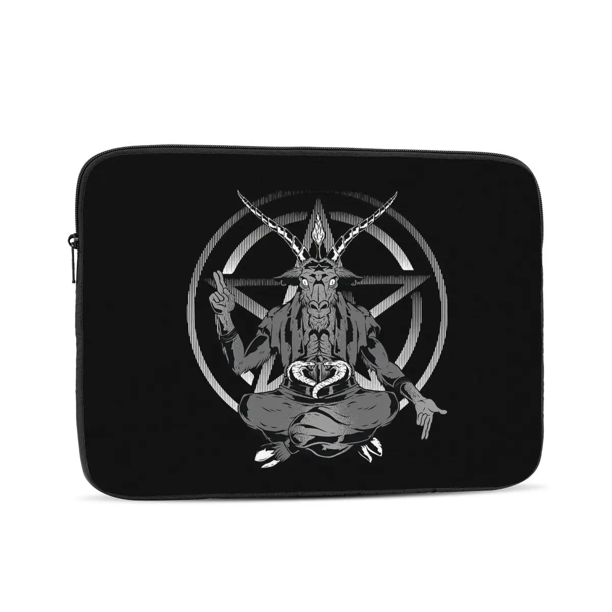 

Satanic Goat Devil Lucifer Pentagram Computer ipad Laptop Cover Case Laptop Sleeve Bag Portable Cover Fundas Pouch